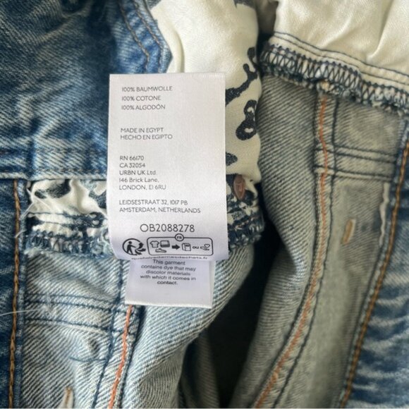 Free People We The Free Eden High Slouchy Jeans Size 29 - Picture 10 of 16